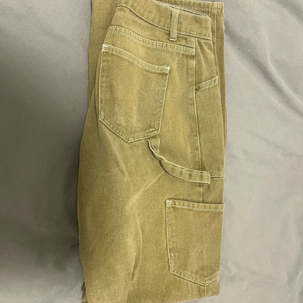 Green baggy Lioness cargo jeans